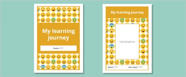 Emoji Learning Journey Cover (Editable)