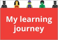 Superhero Themed Learning Journey Cover (Editable)