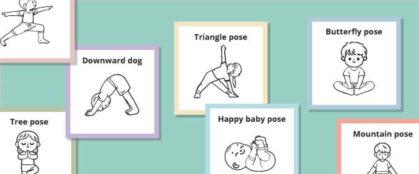 Free Children's Yoga Cards